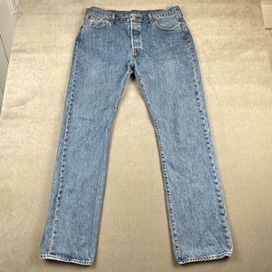 LEVIS 501 Jeans Classic Fit Straight Leg MENS Size 37x34